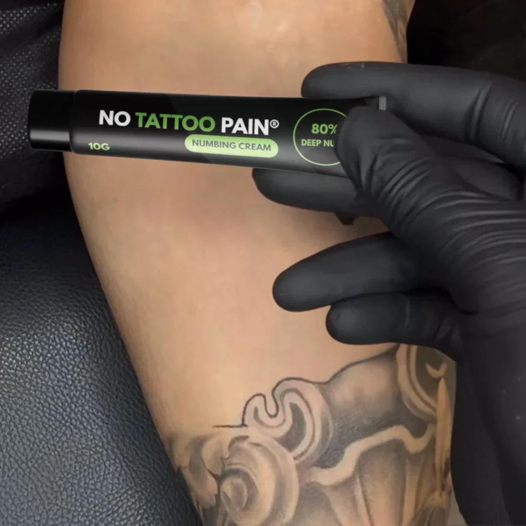 How to apply numbing cream?